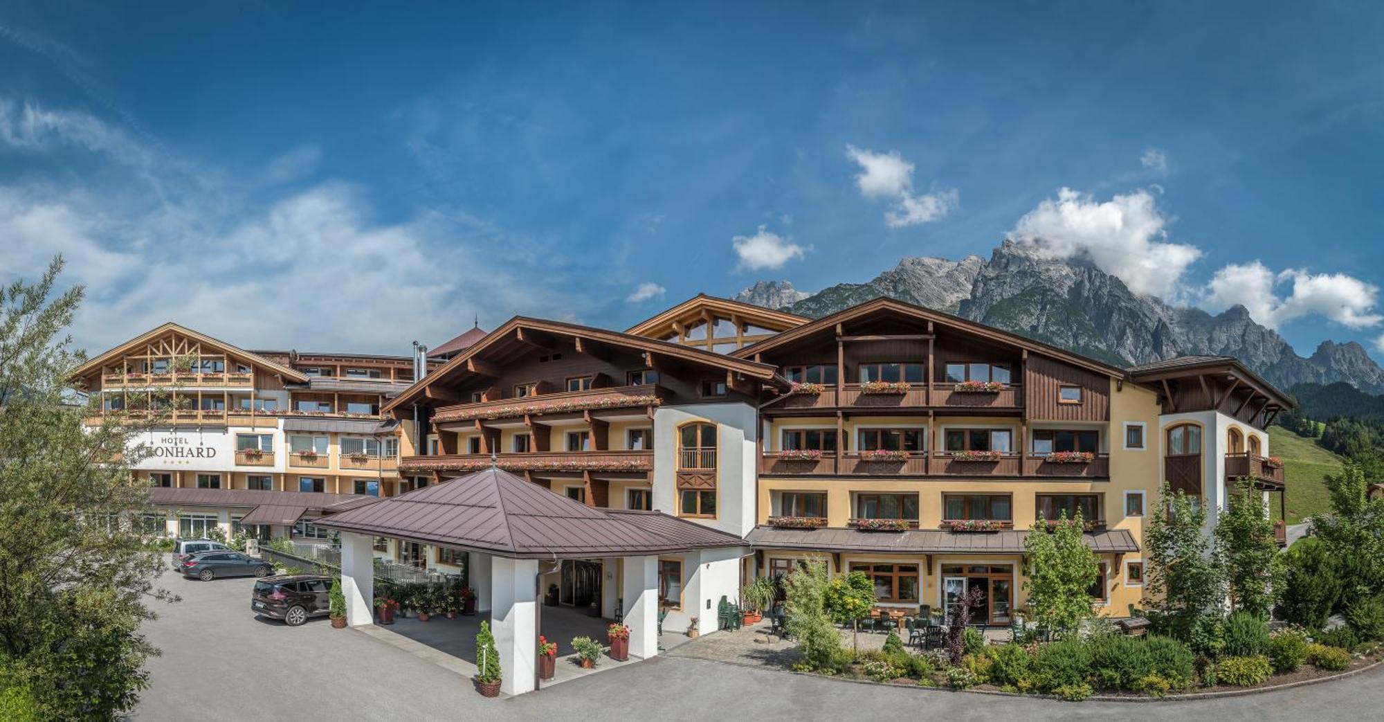 Hotel Leonhard Leogang Kültér fotó