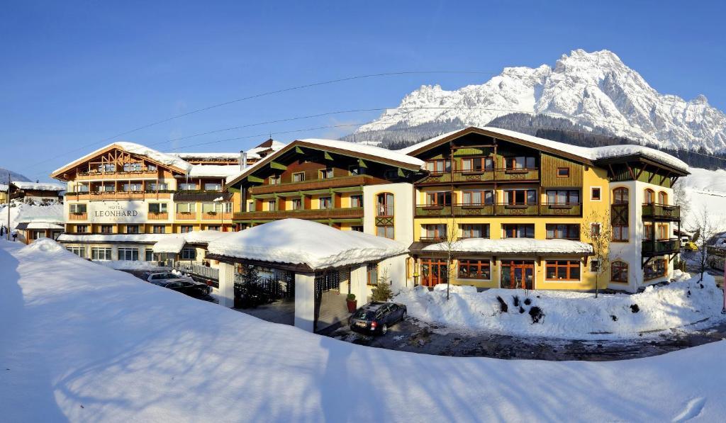 Hotel Leonhard Leogang Kültér fotó